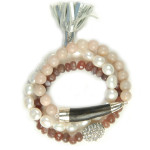 Bracelet_Pearl&ChocMoonstone